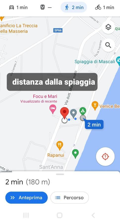 Focu E Mari Villa Маскали Екстериор снимка